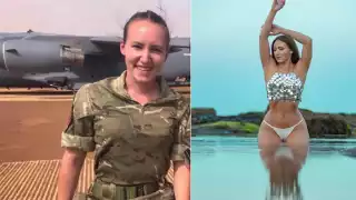 Una enfermedad la alejó de la Fuerza Aérea de Reino Unido; hoy es modelo y concursará en Cancún