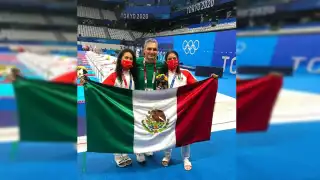 Alejandra Orozco fue la encargada de abrir la preliminar de mujeres en clavados con un grado de dificultad de 3.0, con una calificación de 66 puntos.