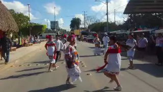 Realizan convite para anunciar fiesta tradicional en honor a la Virgen de la Estrella en Peto