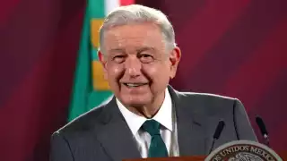 El presidente de México, Andrés Manuel López Obrador, encabeza este lunes 25 de septiembre, la conferencia mañanera desde Palacio Nacional