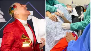 El pasado 28 de diciembre, Eduin Caz, vocalista de Grupo Firme fue sometido a una cirugía, lo que provocó la angustia de sus fans y seguidores