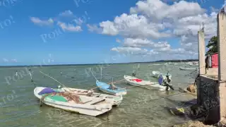 Frente Frío 21 paraliza actividad ribereña en Champotón y Seybaplaya