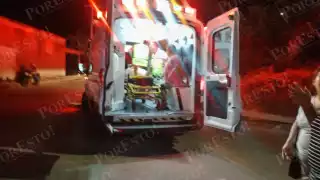 Ebrio provoca brutal accidente en Calkiní y huye dejando gravemente herida a motociclista