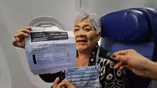 Dijo encontrarse muy feliz por el regreso de la aerolínea y las acciones del actual presidente de México