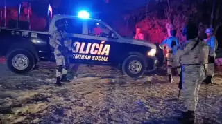 Agentes de seguridad arribaron al sitio en Cancún