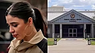 Emma Coronel pagará el resto de su condena en la FMC Carswell. Recupera su libertad en septiembre de 2023. Foto: Especial