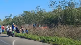 Trágico inicio de semana en la vía Mérida-Cancún: choque deja un muerto y tres heridos