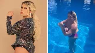 Wendy Guevara se fue de fiesta en la Riviera Maya