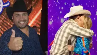 Julión Álvarez enamorado de Fey y así reacciona al conocerla