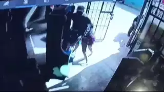 Tres sujetos fueron detenidos por robar seis máquinas tragamonedas en Yalcobá, Valladolid