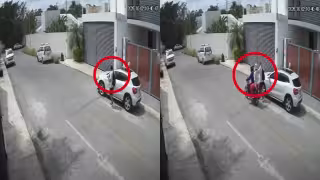 Difunden VIDEO del momento exacto en el que un hombre fue baleado al Norte de Mérida