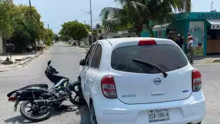 Se registran hasta 14 accidentes diarios de motociclistas en Chetumal
