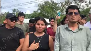 Bloqueo cañero en Moquel, Champotón, deja varados a estudiantes rumbo a Mérida