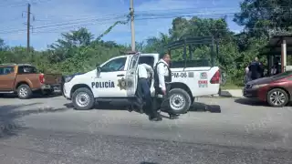 Detienen en Escárcega a pareja con menor reportada como sustraída; abuelos reclaman patria potestad