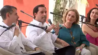 El anuncio lo hizo en Umán, durante el evento Fandangos por la Lectura