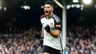 Ningún otro jugador del Fulham ha anotado más goles en la Premier League que el delantero mexicano