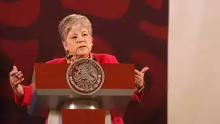 Alicia Bárcena, titular de la SRE