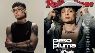 Peso Pluma reluce en Rolling Stone