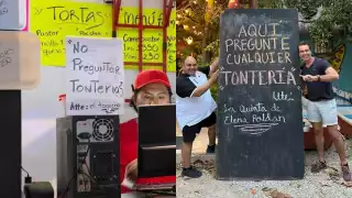 El empresario contestó de manera ingeniosa al comercio Los Reyes