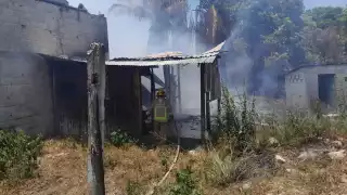 Los bomberos llegaron cuando ya se había sofocado el fuego