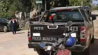 El hombre fue amarrado y entregado a la policía por robar en casas de Peto