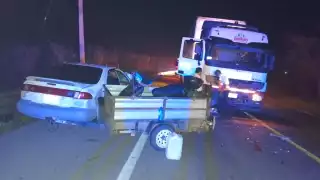 El saldo del accidente fueron daños materiales y un lesionado