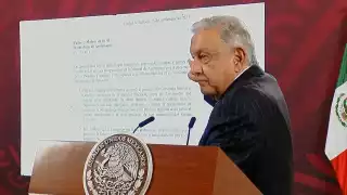 El presidente Andrés Manuel López Obrador, dio a conocer la carta que se entregará a los padres de los normalistas desaparecidos de Ayotzinapa