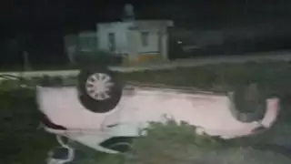 Posteriormente, fue trasladado de emergencia al Hospital General de esta ciudad