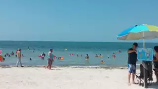 La zona de playas se presentó con saldo blanco al no haber personas ahogadas.
