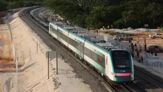 El presidente López Obrador concluyó con éxito el primer recorrido en el Tren Maya