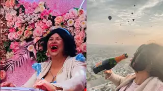 “La Chupitos” preocupó a sus seguidores luego de que hace unos días subió unas fotos donde se ve en la cama de un hospital