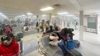 La mañana de este sábado se registró un incendio en la Terminal C del Aeropuerto de Monterrey