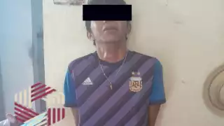 Fue asegurado y puesto a disposición de las autoridades correspondientes