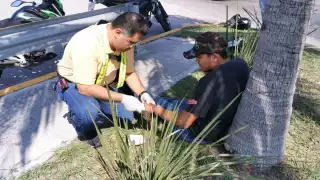 Los involucrados decidieron dialogar y llegaron a un acuerdo en el sitio