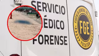 Hallan a un hombre sin vida en la orilla de la playa en Celestún