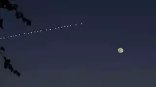 Las condiciones del clima de este fin de semana podrían complicar el avistamiento de los satélites