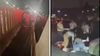 Fueron alrededor de 10 personas las que involucraron en la pelea