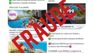 Páginas ilegales o pseudoagencias de viajes están engañando a los tabasqueños con paquetes vacacionales más baratos y en hoteles de varias estrellas