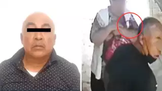 El hombre fue detenido después de asaltar a una mujer en Neza