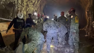 Rescate en mina Santa Fe, Sinaloa: avanzan trabajos clave para localizar a tres mineros atrapados