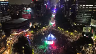 Mueren 3 personas tras festejos en el Ángel por triunfo de México ante Ecuador; Presidenta Sheinbaum envía condolencias