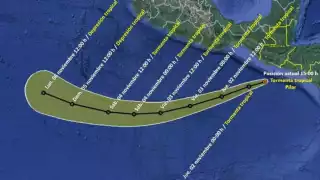 La Tormenta Tropical Pilar se aleja de Guatemala sin causar graves afectaciones