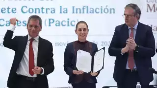 Sheinbaum firma renovación del PACIC: canasta básica se mantiene en $910 pesos pese a inflación