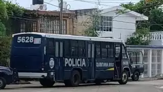 Los migrantes fueron puestos a resguardo por personal del Instituto Nacional de Migración