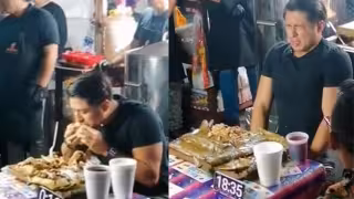 Ale Minero comprobó que no ha perdido su récord en pruebas de comida