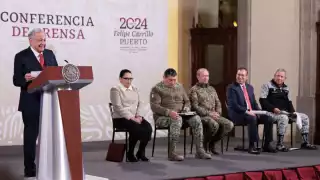 El Presidente López Obrador justificó que dichos antimigrantes de Donald Trump, son parte de la campaña presidencial en Estados Unidos, para ganar votos