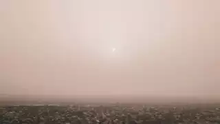 El Polvo del Sahara comenzó a llegar a la Península de Yucatán desde la semana pasada