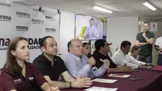 Raúl Ojeda Zubieta, Consejero Nacional de Morena y responsable de la tercera circunscripción señaló que la candidata aventaja en el Estado 40 puntos a su opositora