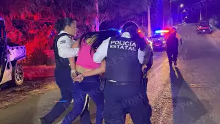 La conductora fue puesta a disposición de la SPSC para realizarle su debida certificación médica