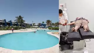 El niño perdió el dedo mientras disfrutaba del balneario